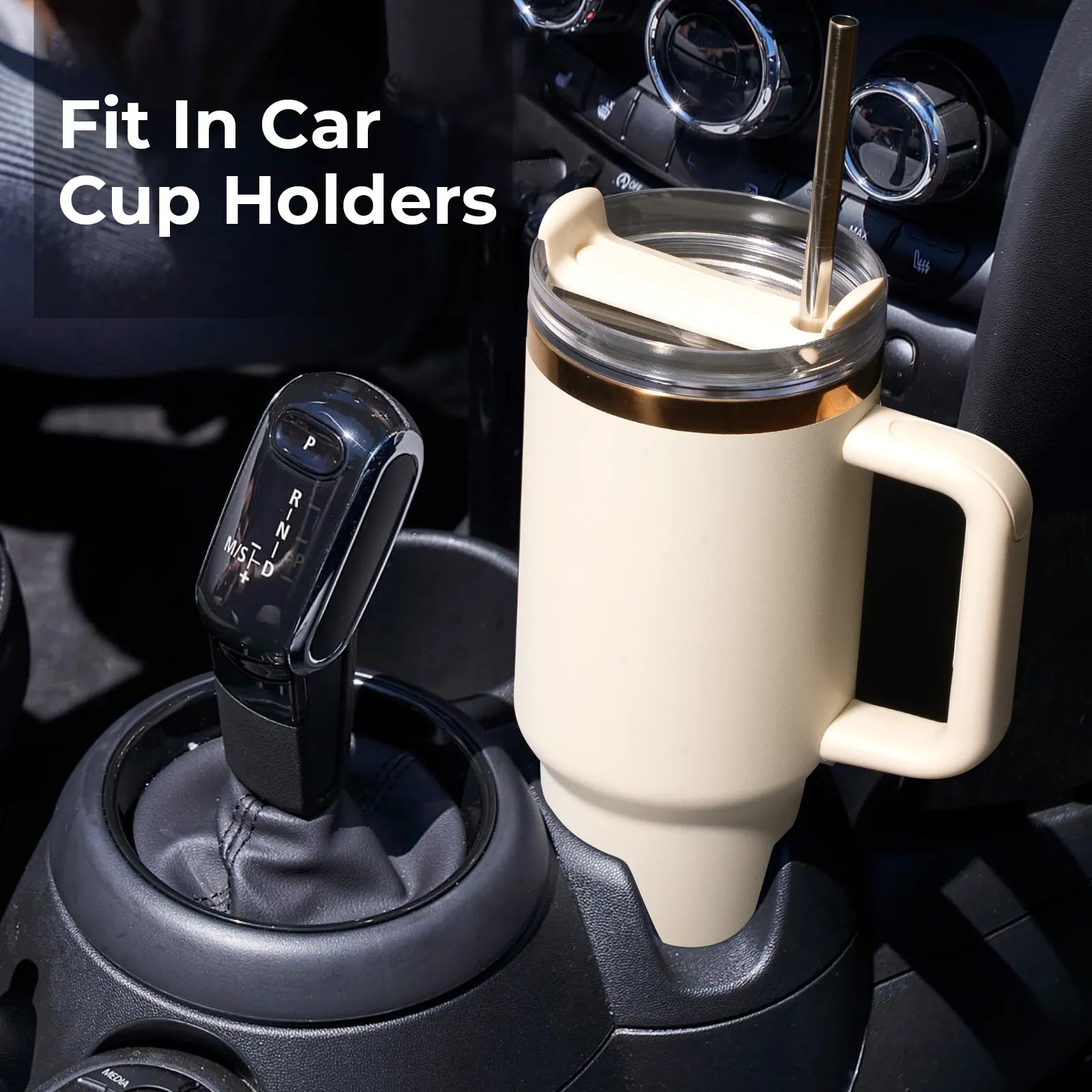 40oz Gold Ring Adventure Travel Tumbler