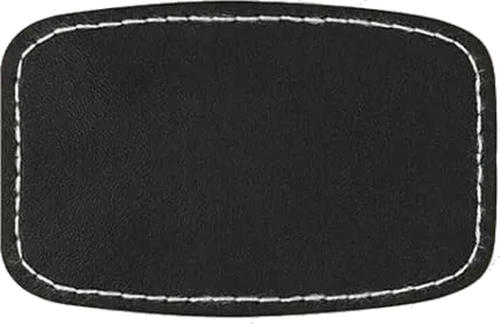 Custom Engraved Adhesive Faux Leather Patch