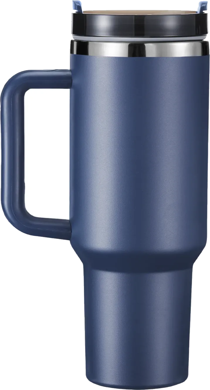 40oz Silver Ring Adventure Travel Tumbler
