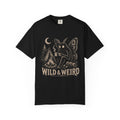Wild & Weird Moth Tee — Campy Night Forest Graphic T-Shirt