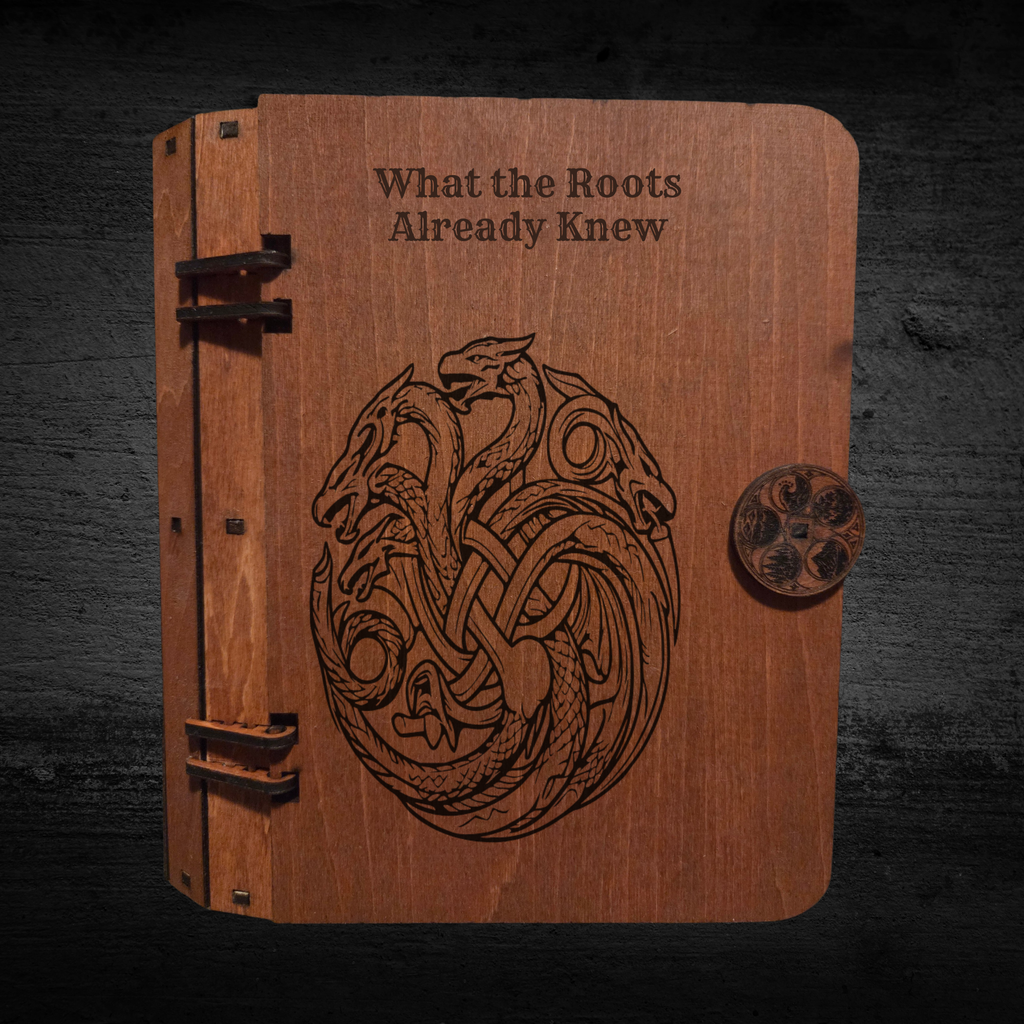 Wooden Hidden Storage Book Decoy Double Commander Deck Box