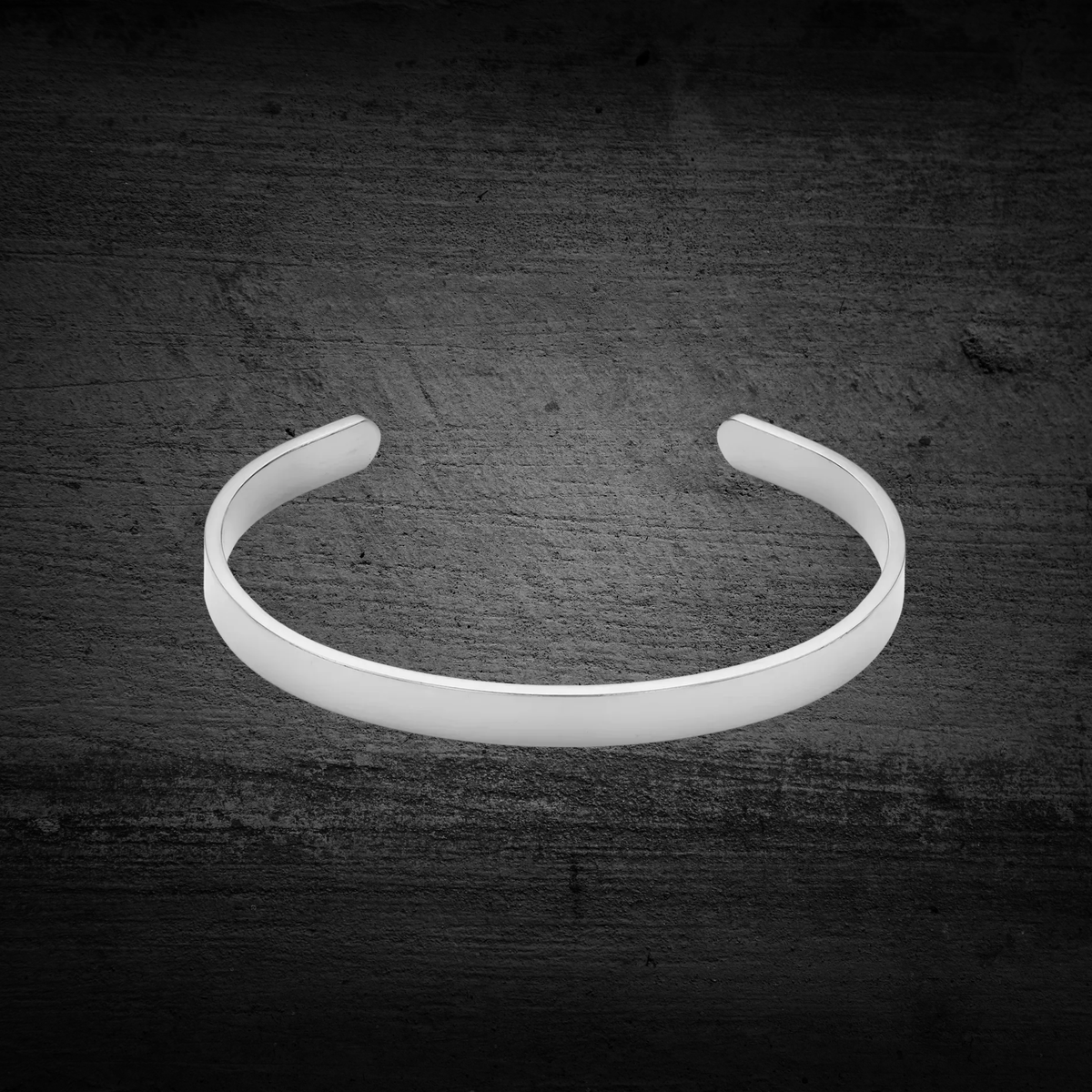 Custom Engraved Sterling Silver Cuff Bracelet