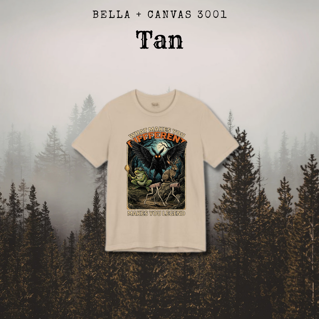 What Makes You Different Makes You a Legend Shirt for Cryptid and Nature Lovers