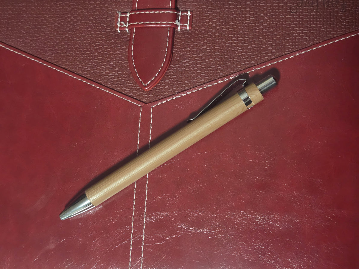Custom Engraved Bamboo Ballpoint Pens | Graduation Memento | Employee Appreciation