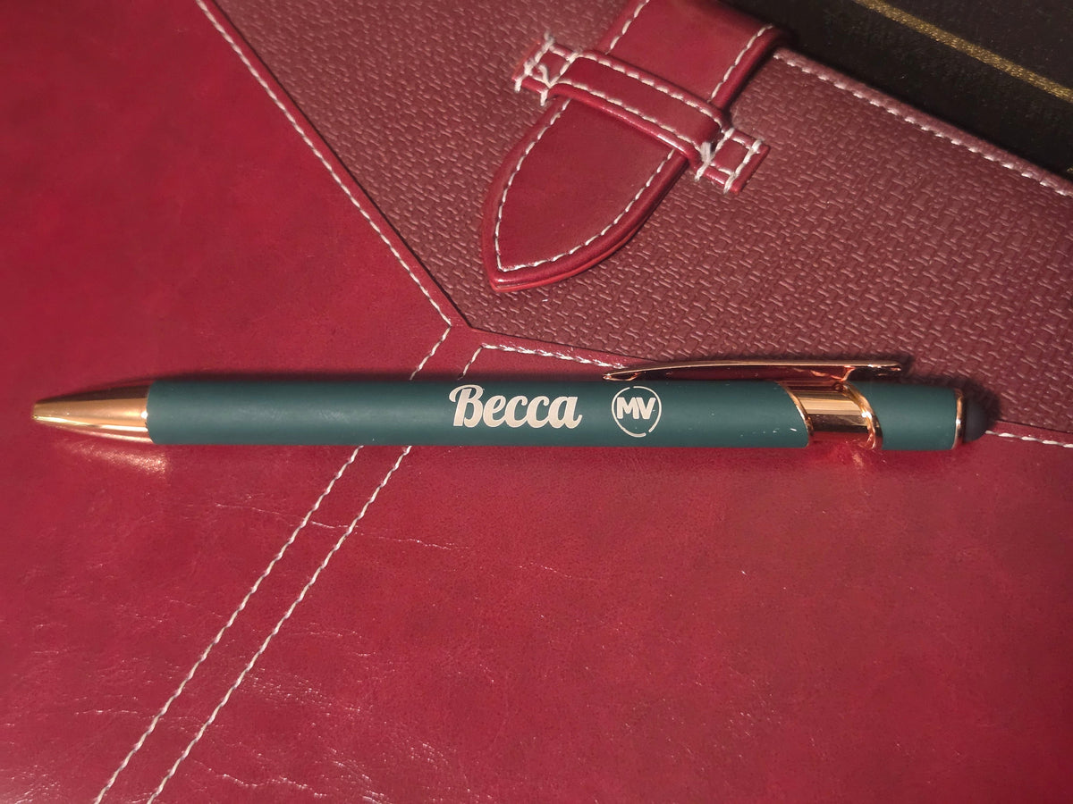 Custom Engraved Precision Stylus Pen| Graduation Memento | Employee Appreciation