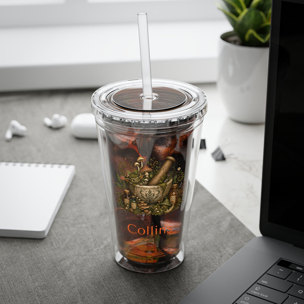 Personalized Pharmacy Tumbler With Name And Title 16 Oz Acrylic Cup With Lid