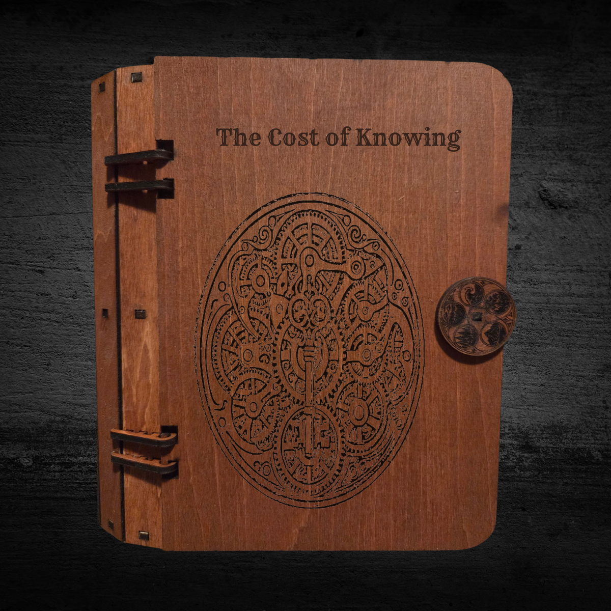 Wooden Hidden Storage Book Decoy Double Commander Deck Box