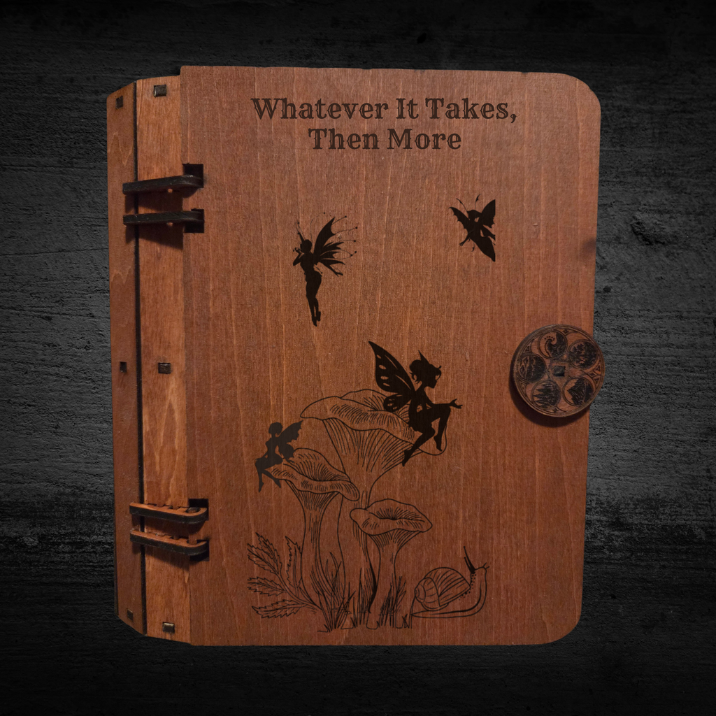 Wooden Hidden Storage Book Decoy Double Commander Deck Box