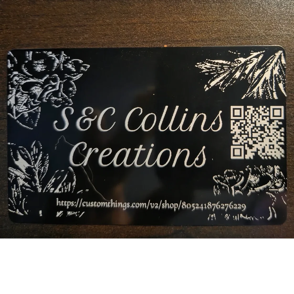 Premium Aluminum Business Cards