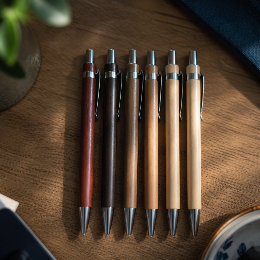 Executive Bamboo Ballpoint Pens