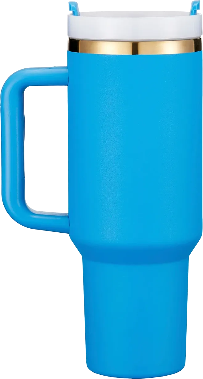 40oz Gold Ring Adventure Travel Tumbler