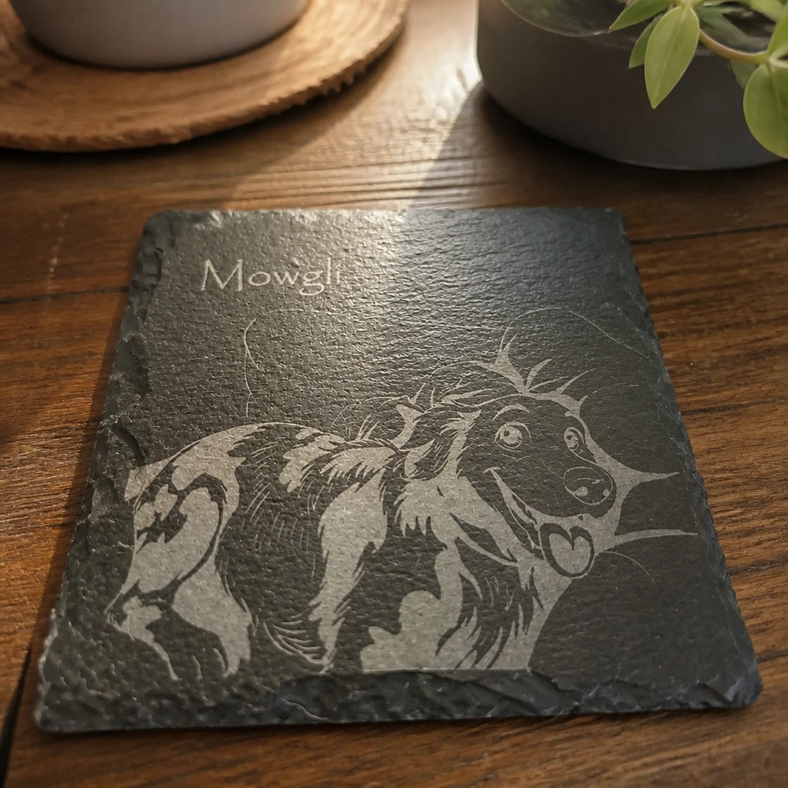 Slate coasters