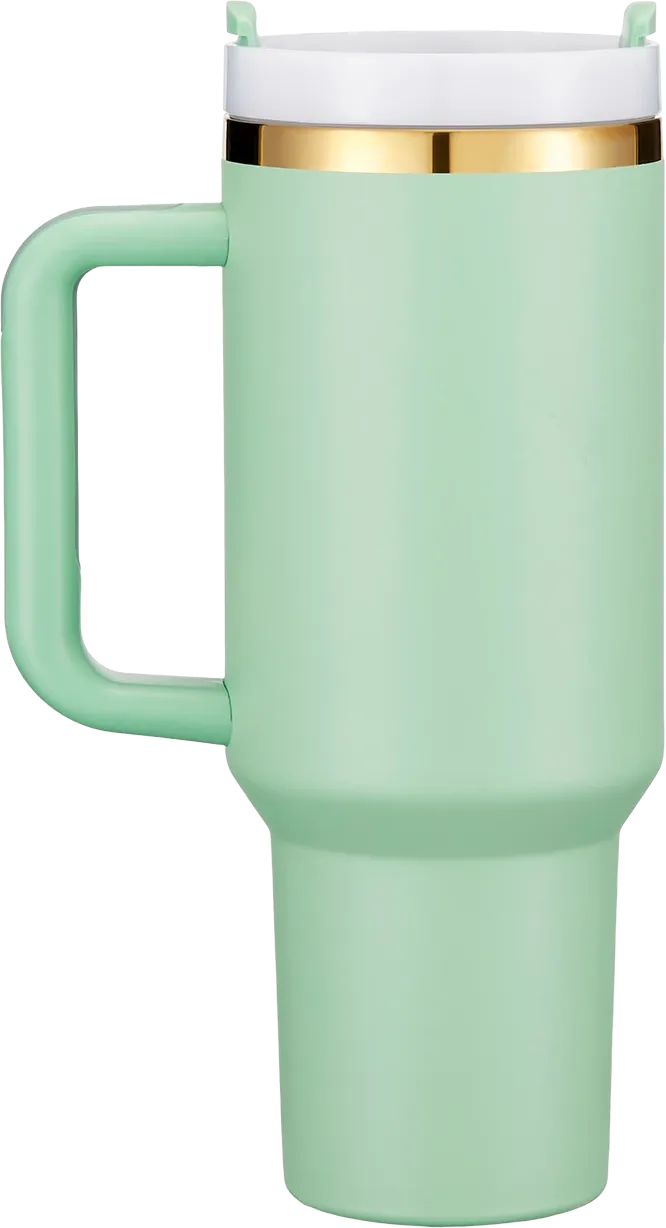 40oz Gold Ring Adventure Travel Tumbler