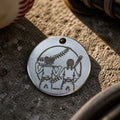Stainless steel Keychain