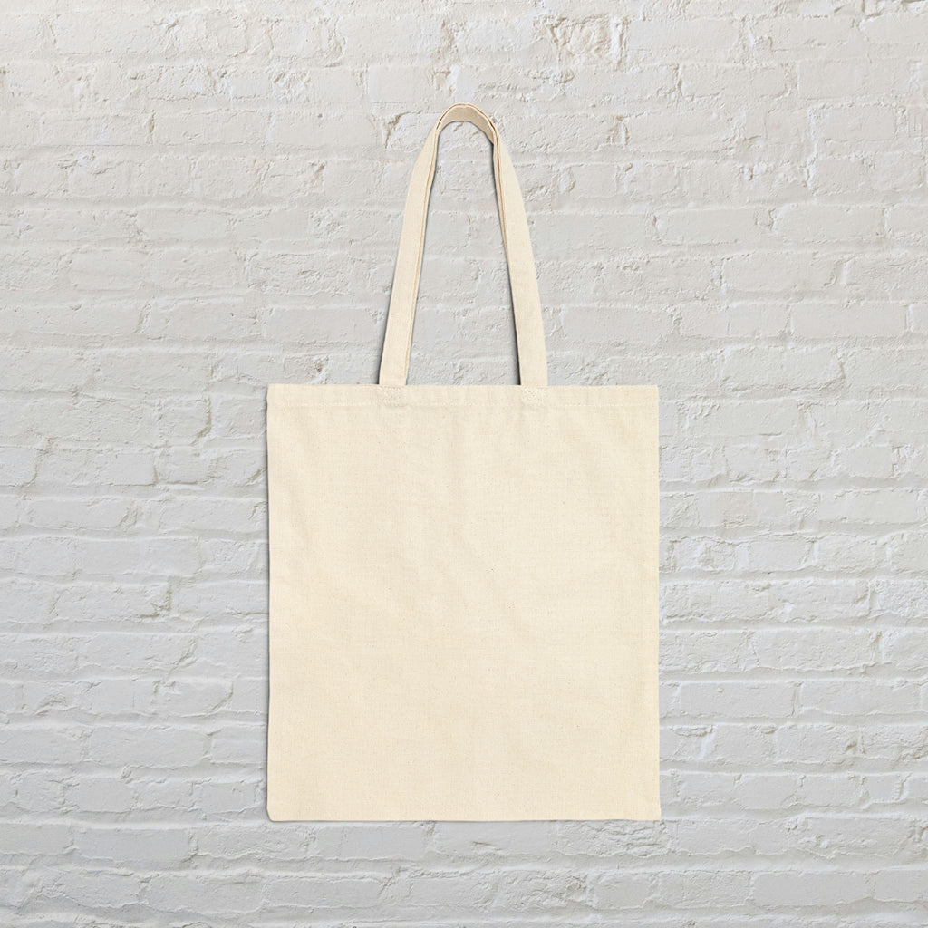 Canvas Tote Bag — Cozy Autumn Candle & Wheat Floral Design (Still)