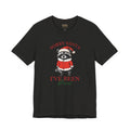 T‑Shirt — "Sorry Santa I've Been Feral" Raccoon Christmas Tee