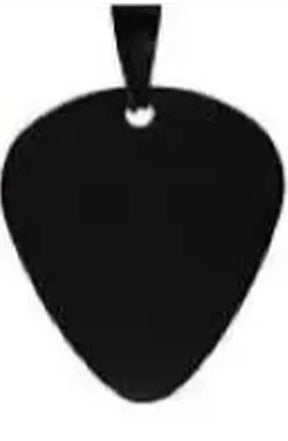 Customizable guitar pick pendant