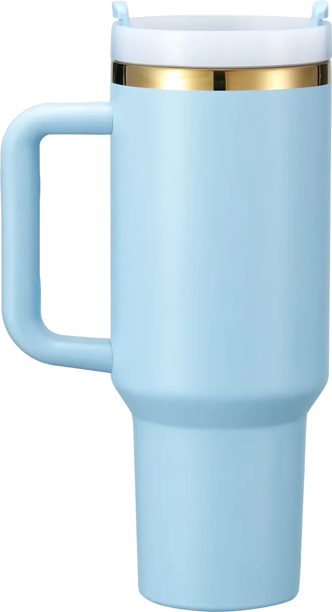 40oz Gold Ring Adventure Travel Tumbler