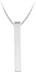 Vertical Bar Name Necklace