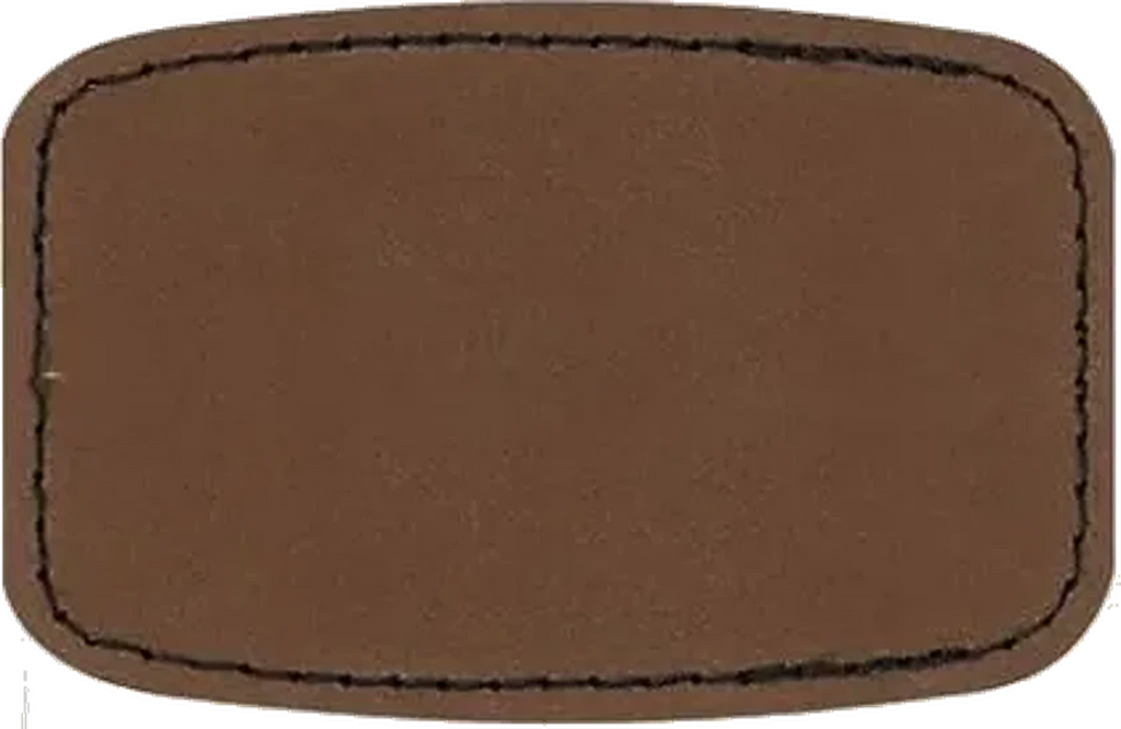 Custom Engraved Adhesive Faux Leather Patch