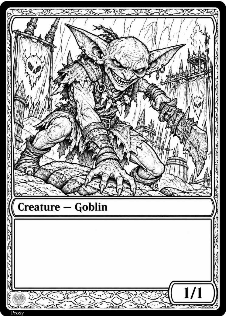 Custom Engraved Metal MTG Cards | MTG Proxies | MTG Tokens | MTG Emblems