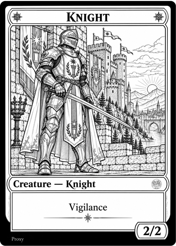 Custom Engraved Metal MTG Cards | MTG Proxies | MTG Tokens | MTG Emblems