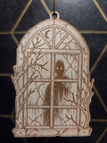 Horror and Oddities — Wood Cut 3" Christmas Ornament