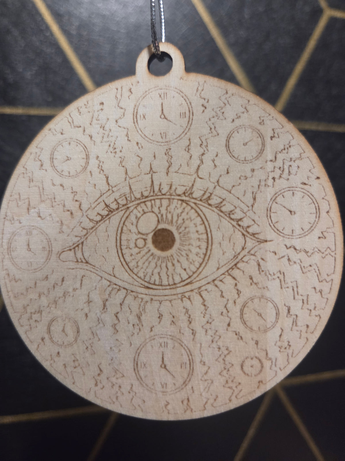 Horror and Oddities — Wood Cut 3" Christmas Ornament