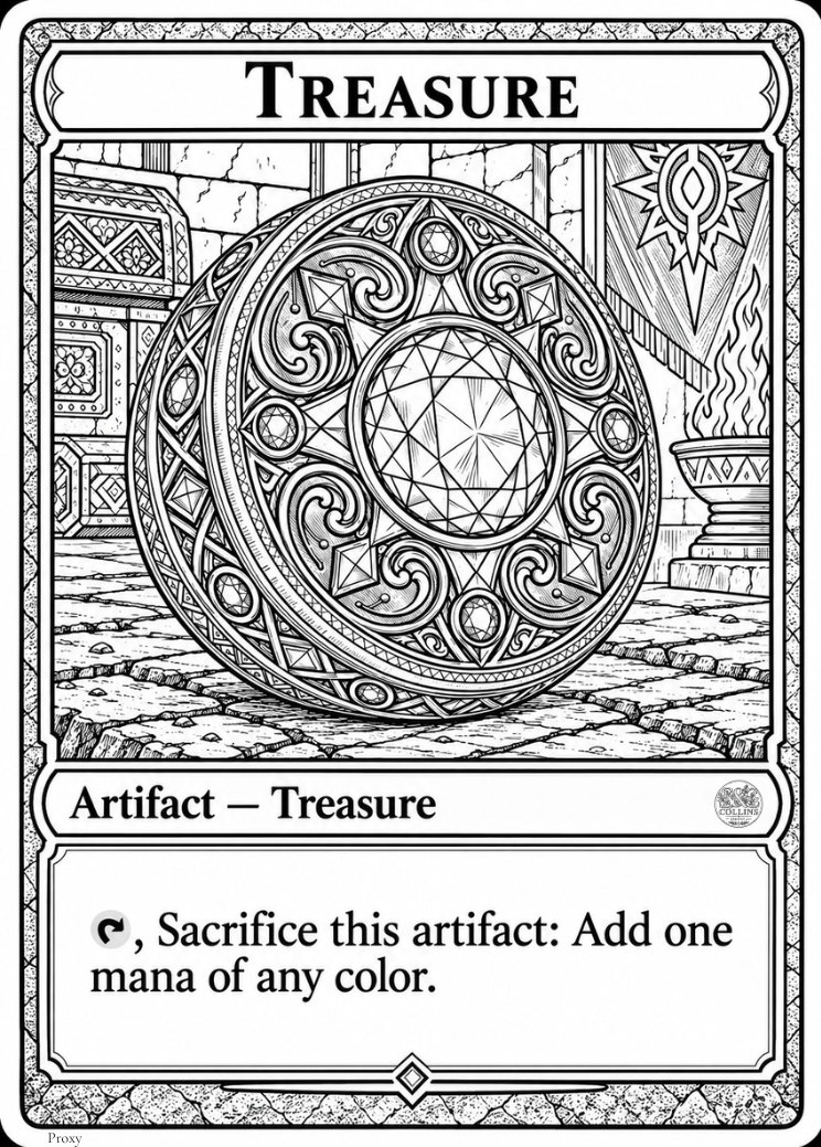 Custom Engraved Metal MTG Cards | MTG Proxies | MTG Tokens | MTG Emblems