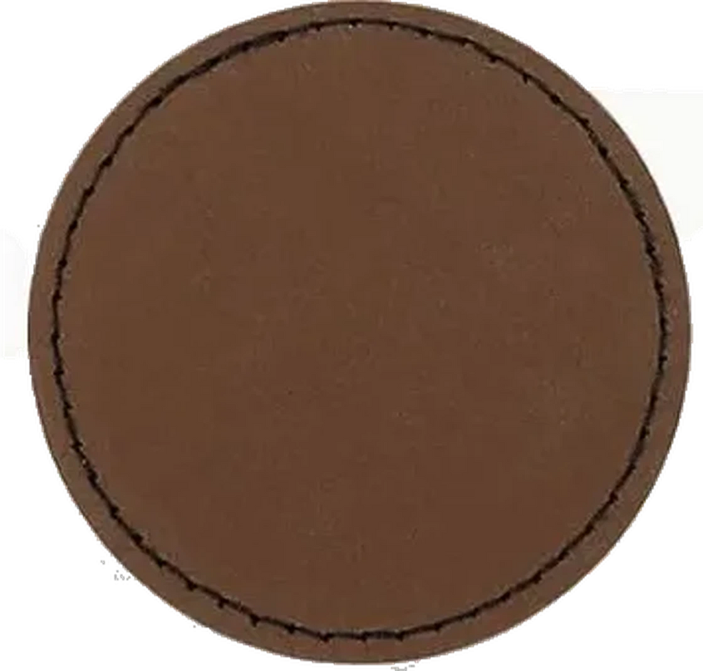 Custom Engraved Adhesive Faux Leather Patch