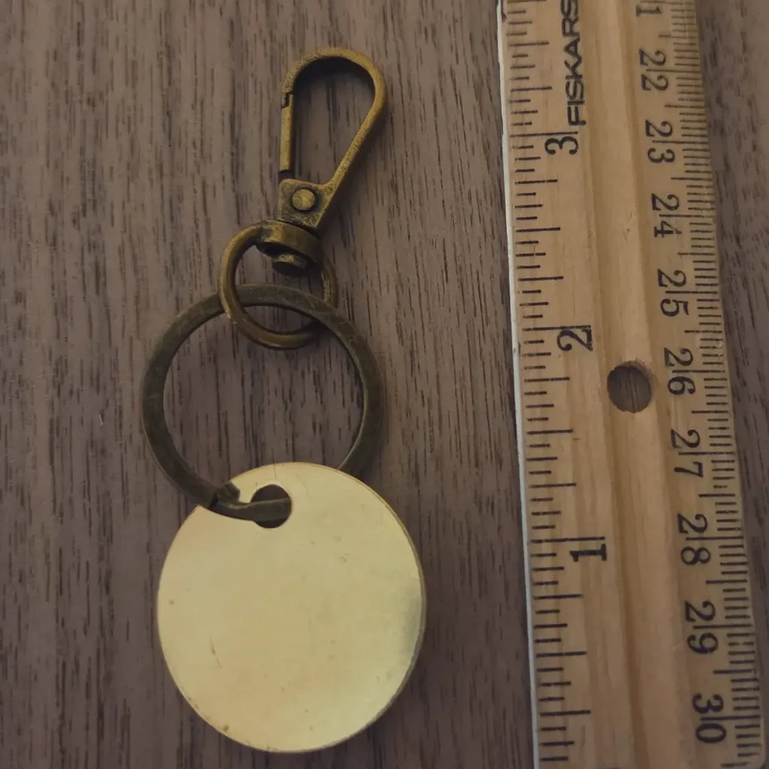 Brass Keychain