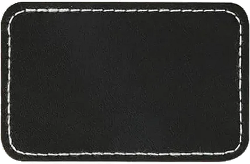 Custom Engraved Adhesive Faux Leather Patch
