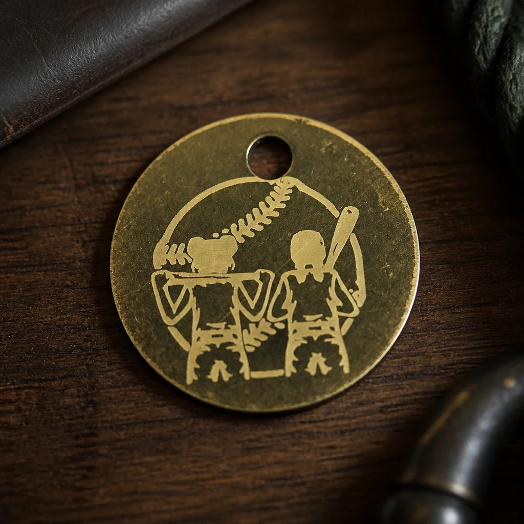 Brass Keychain