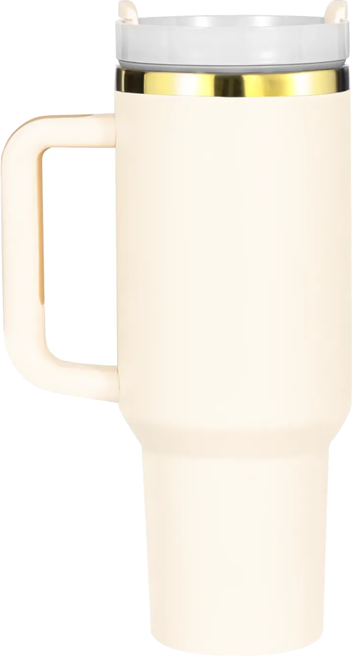 40oz Gold Ring Adventure Travel Tumbler