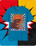 Personalized Pet Photo Retro Pop Art Graphic Tee Custom Pet Shirt
